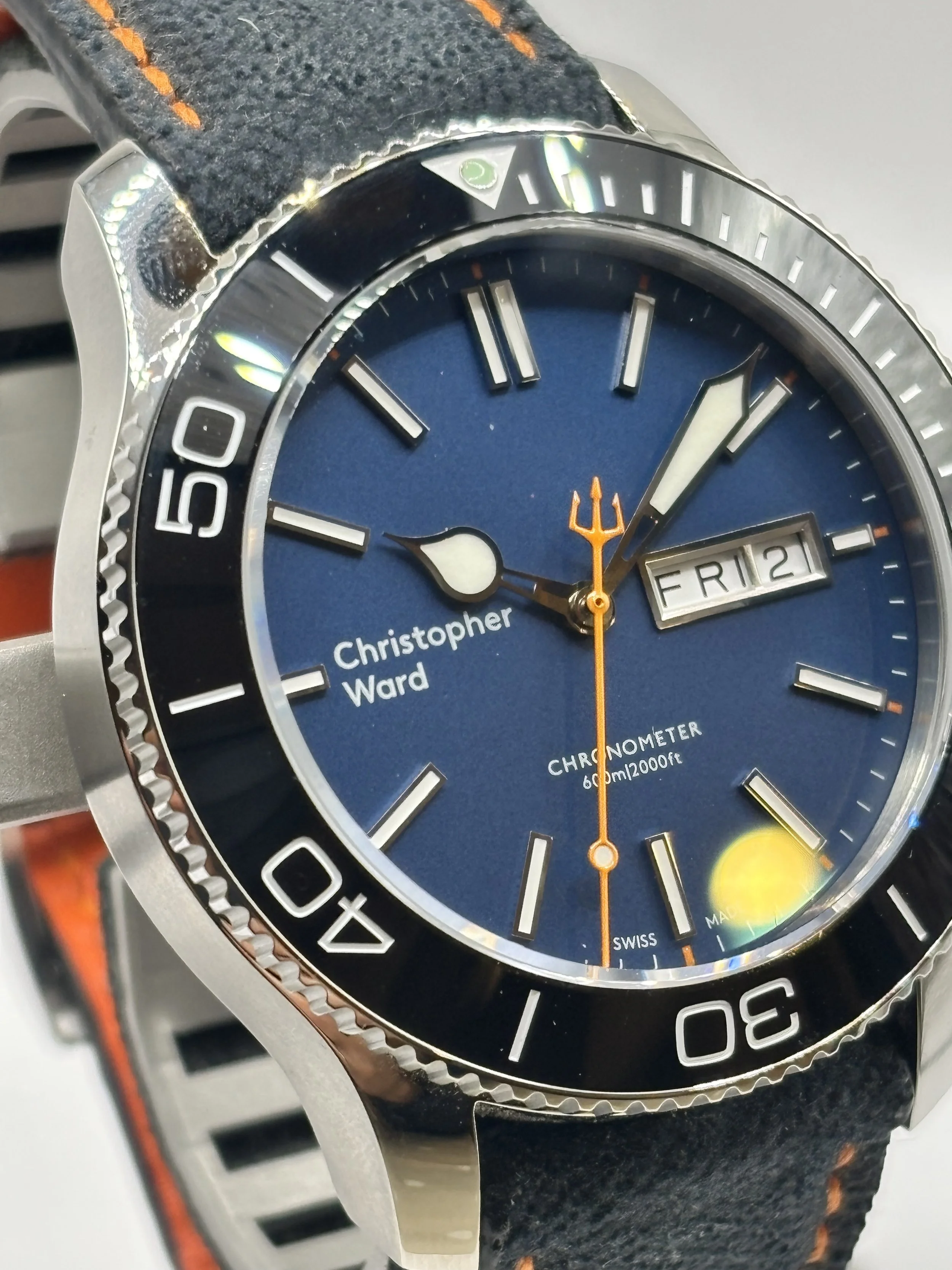 SOLD WH575 C60 Trident Acan Day Date COSC Limited Edition (10/2018